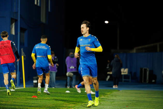 Ricard Sanchez seen during Liga Portugal game between teams of GD Estoril Praia and SC Braga at Estadio Antonio Coimbra da Mota (Maciej Rogowski Ball Raw Images) Estoril Estadio Antonio Coimbra da Mota Portugal Copyright: xMaciejxRogowskix maciejrogowski_estoril_braga_2526-072