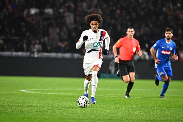 jangeal mathis FOOT COUPE DE FRANCE 2025 FONTENAY LE COMTE PSG 0 4 STADE DE LA BEAUJOIRE NANTES FRANCE 20 12 2025 LAHALLE PIERRE NANTES STADE DE LA BEAUJOIRE France GermanyxJapanxUKxFrancexBelgiumxOUT Copyright: xLAHALLExPIERREx