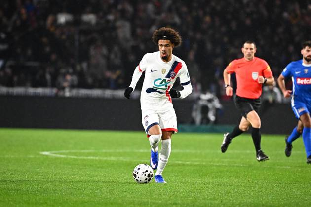jangeal mathis FOOT COUPE DE FRANCE 2025 FONTENAY LE COMTE PSG 0 4 STADE DE LA BEAUJOIRE NANTES FRANCE 20 12 2025 LAHALLE PIERRE NANTES STADE DE LA BEAUJOIRE France GermanyxJapanxUKxFrancexBelgiumxOUT Copyright: xLAHALLExPIERREx