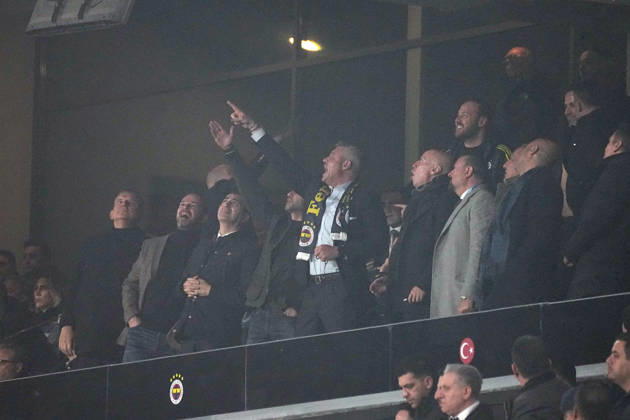ISTANBUL, TURKEY - DECEMBER 23: President Sadettin Saran of Fenerbahce reacts during the Turkish Cup 2025 26 Group C match between Fenerbahce SK and Besiktas JK at Ulker Sukru Saracoglu Stadium on December 23, 2025 in Istanbul, Turkey. Istanbul Turkey Copyright: xSeskimphotox FBahce-Besiktas-231225 (100)