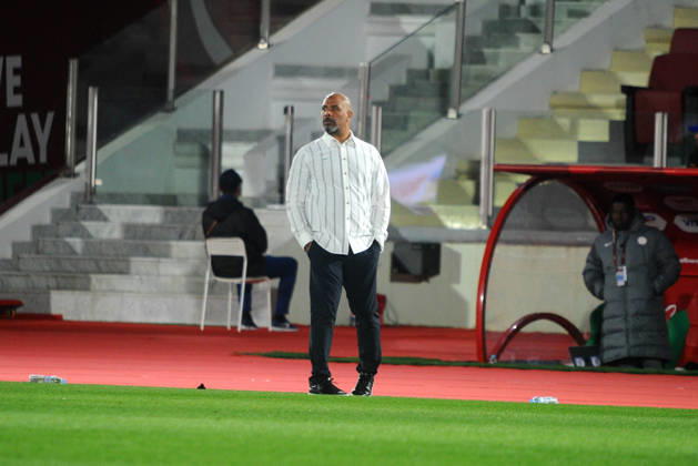 FES, MOROCCO - DECEMBER 23: Coach Eric Chelle of Nigeria during the Africa Cup of Nations (AFCON) match between Nigeria and Tanzania on December 23RD, 2025 at Complexe Sportif De Stade, Morocco. Photo by Segun Ogunfeyitimi Copyright: xshengolpixsx