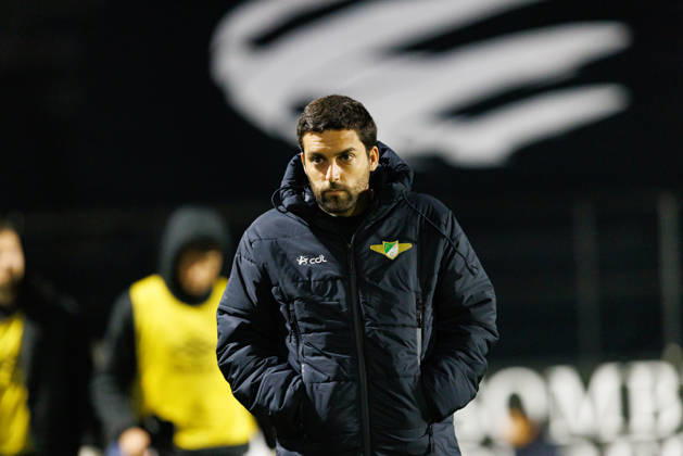 Vasco Botelho da Costa seen during Liga Portugal game between teams of CF Estrela Amadora and Moreirense FC (Maciej Rogowski Ball Raw Images) Amadora Estadio Jose Gomes Portugal Copyright: xMaciejxRogowskix maciejrogowski_estrela_moreirense_2526-070