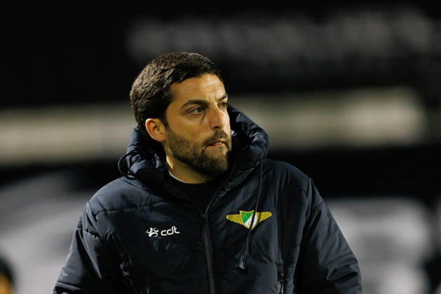 Vasco Botelho da Costa seen during Liga Portugal game between teams of CF Estrela Amadora and Moreirense FC (Maciej Rogowski Ball Raw Images) Amadora Estadio Jose Gomes Portugal Copyright: xMaciejxRogowskix maciejrogowski_estrela_moreirense_2526-074