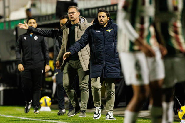 Vasco Botelho da Costa seen during Liga Portugal game between teams of CF Estrela Amadora and Moreirense FC (Maciej Rogowski Ball Raw Images) Amadora Estadio Jose Gomes Portugal Copyright: xMaciejxRogowskix maciejrogowski_estrela_moreirense_2526-264