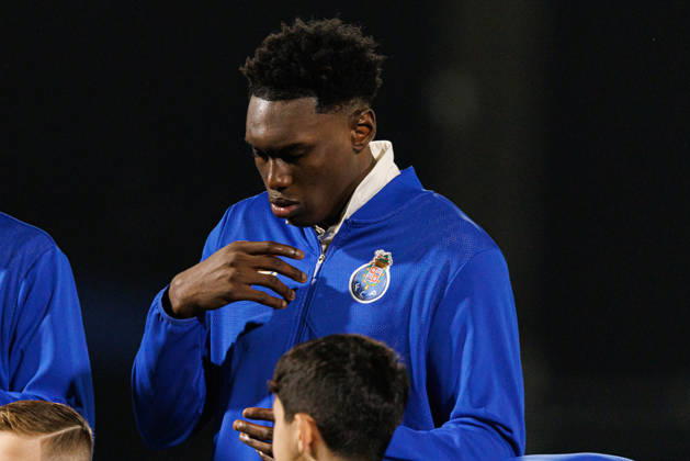 Samu Aghehowa seen during Liga Portugal game between teams of FC Alverca and FC Porto (Maciej Rogowski Ball Raw Images) Alverca Complexo Desportivo Alverca Portugal Copyright: xMaciejxRogowskix maciejrogowski_alverca_fcporto_2526-0790