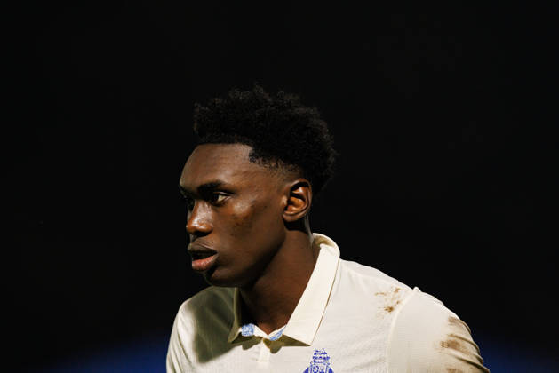 Samu Aghehowa seen during Liga Portugal game between teams of FC Alverca and FC Porto (Maciej Rogowski Ball Raw Images) Alverca Complexo Desportivo Alverca Portugal Copyright: xMaciejxRogowskix maciejrogowski_alverca_fcporto_2526-1031