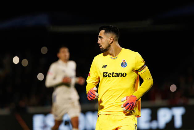 Diogo Costa seen during Liga Portugal game between teams of FC Alverca and FC Porto (Maciej Rogowski Ball Raw Images) Alverca Complexo Desportivo Alverca Portugal Copyright: xMaciejxRogowskix maciejrogowski_alverca_fcporto_2526-1173
