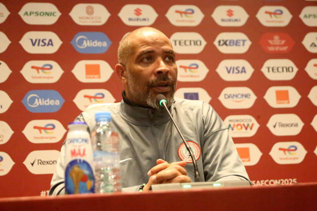 FES, MOROCCO - DECEMBER 26: Coach Eric Chelle of Nigeria during the Africa Cup of Nations (AFCON) press conference, PK, Pressekonferenz between Nigeria and Tunisia on December 26, 2025 at Complexe Sportif De Stade, Morocco. Photo by Gani Yusuf Copyright: xx