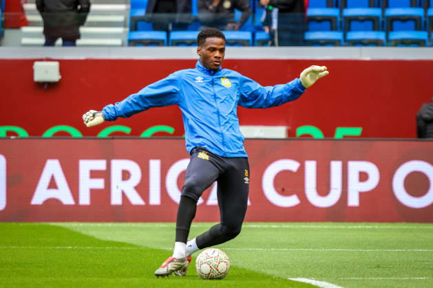 Soccer Africa Cup 2025, Preliminary Round 2 Matchday Senegal vs DR Congo CAF Africa Cup of Nations AFCON , Grand Stade de Tanger Tangier, Morocco Epolo Matthieu DR Congo, 21 Copyright: xAmiirxAmedjouax