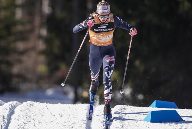 Ski Tour 2025 26 Stage 4 Toblach, Italy 20260101 USA s Jessie Diggins in the women s 20 km pursuit classic in the Tour de ski Photo Terje Pedersen NTB Toblach Italy EDITORIAL USE ONLY RESTRICTED USE FOR BETTING COMPANIES Copyright: xTerjexPedersenx xNTBx