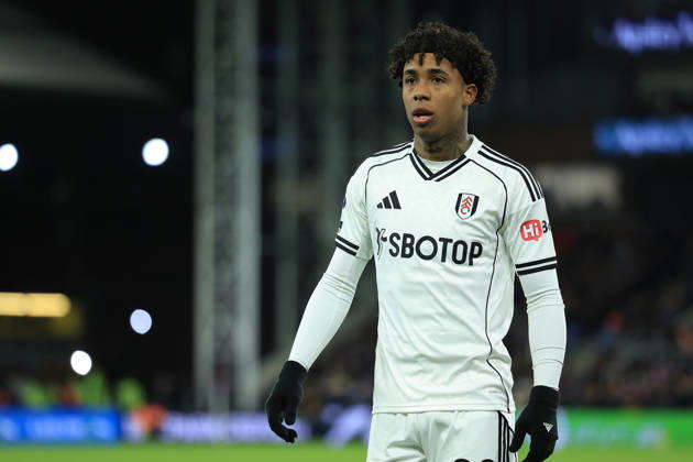 Crystal Palace v Fulham, Premier League Fulham midfielder Kevin (22) during the Premier League match between Crystal Palace and Fulham at Selhurst Park, London, UK on 1 January 2026. London Selhurst Park Greater London UK Editorial use only DataCo restrictions apply See www.football-dataco.com , Copyright: xSimonxRoex PSI-23503-0073