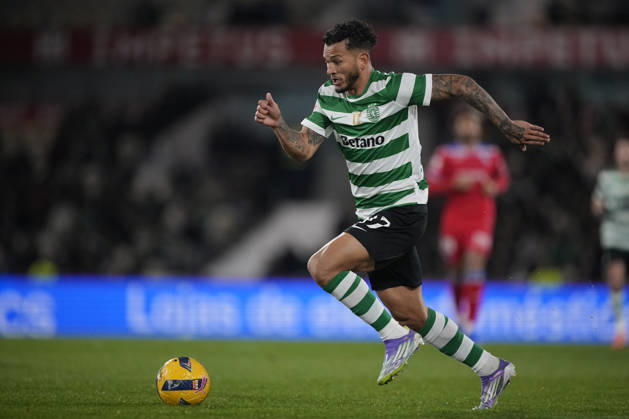 Gil Vicente FC v Sporting CP - Liga Portugal BETCLIC 25 26 - 17 Jornada Luiz Suarez do Sporting CP durante partida entre Gil Vicente FC v Sporting CP valida pela Liga Portugal BETCLIC 25 26 - 17 Jornada no Estadio Cidade de Barcelos, Barcelos, Portugal (Foto de Pedro Loureiro Avant Sports) Barcelos Estadio Cidade de Barcelos Portugal Copyright: xPedroxLoureiro AvantxSportsx