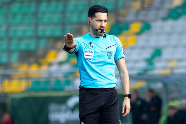 FOOTBALL - Tondela 3 vs Arouca 1, round 17 of portuguese Liga, 2025 26. Joao Cardoso Stadium, in Tondela, Portugal. Saturday, 2026 01 03. João Gonçalves, referee. TONDELA VISEU PORTUGAL ESTÁDIO JOÃO CARDOSO Copyright: xGILxPERESx