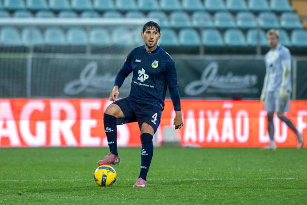 FOOTBALL - Tondela 3 vs Arouca 1, round 17 of portuguese Liga, 2025 26. Joao Cardoso Stadium, in Tondela, Portugal. Saturday, 2026 01 03. Rocha (04) Arouca. TONDELA VISEU PORTUGAL ESTÁDIO JOÃO CARDOSO Copyright: xGILxPERESx