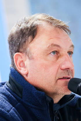 Bischofshofen, Austria 06 January 2026 74 Four Hills Tournament Bischofshofen 2025 2026 Ski Jumping In the picture Sandro Pertile FIS Race Director Ski Jumping Paul Außerleitner Ski Jump Copyright: xFotostandx xHettichx