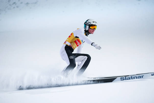 Bischofshofen, Austria 06 January 2026 74 Four Hills Tournament Bischofshofen 2025 2026 Jumping In the picture Domen Prevc Slovenia SLO Paul Außerleitner Ski jump Copyright: xFotostandx xHettichx