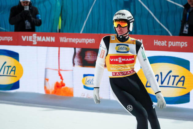 Bischofshofen, Austria 06 January 2026 74 Four Hills Tournament Bischofshofen 2025 2026 Jumping In the picture Domen Prevc Slovenia SLO Paul Außerleitner Ski jump Copyright: xFotostandx xHettichx