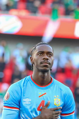 TotalEnergies CAF AFACON Morocco 2025 - Algeria - DR Congo -Stade Prince Moulay El Hassan - Rabat - Morocco Axel Tuanzebe of Democratic Republic of Congo looks on prior to the Africa Cup of Nations (CAN) 2025 Round 16 football match between Algeria and Democratic Republic of Congo at Stade Prince Moulay EL Hassan in Rabat on January 06, 2026. Copyright: xloulidiphotox