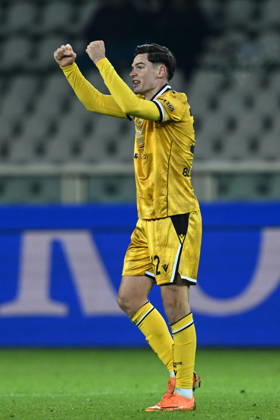 Cm Torino 07 01 2026 - campionato di calcio serie A Torino-Udinese foto Cristiano Mazzi Image nella foto: esultanza gol Jurgen Ekkelenkamp
