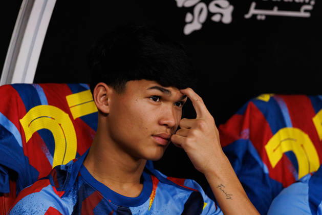 Dro Fernandez seen during Spanish Supercup Semifinal game between FC Barcelona, Barca and Athletic Club (Maciej Rogowski Ball Raw Images) Jeddah King Abdullah Sports City Saudi Arabia Copyright: xMaciejxRogowskix maciejrogowski_barcelona_athletic_2526-100