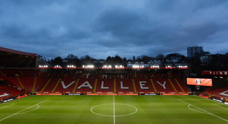 Charlton Athletic v Chelsea Emirates FA Cup General view inside the stadium before the Emirates FA Cup Third Round match at The Valley, London 10 01 2026 UK Newspapers OUT Copyright: xBenxPetersx FIL-22760-0013
