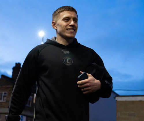Charlton Athletic v Chelsea Emirates FA Cup Greg Docherty of Charlton Athletic arrives before the Emirates FA Cup Third Round match at The Valley, London 10 01 2026 UK Newspapers OUT Copyright: xBenxPetersx FIL-22760-0025