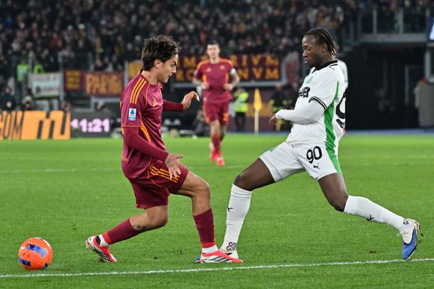 Foto IPP Felice De Martino Roma 10 01 2026 Calcio Campionato serie A 2025-2026 Roma - Sassuolo Nella foto: Ismaël Koné Italy Photo Press World Copyright Roma italy Italia ITALY Copyright: xR4924_italyphotopressx