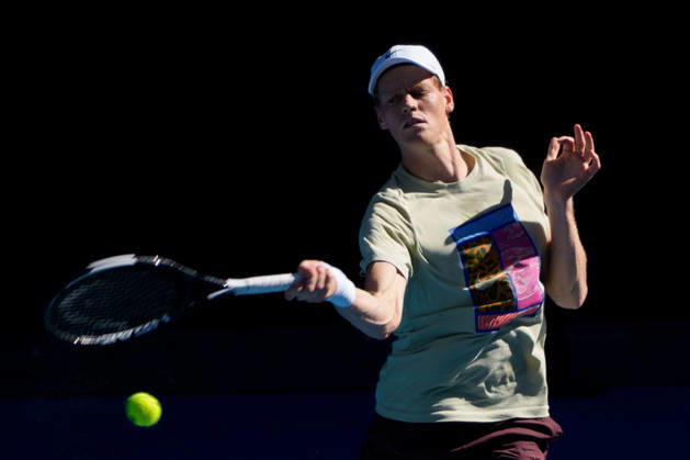 Tennis, Australian Open, Jannik Sinner, Training