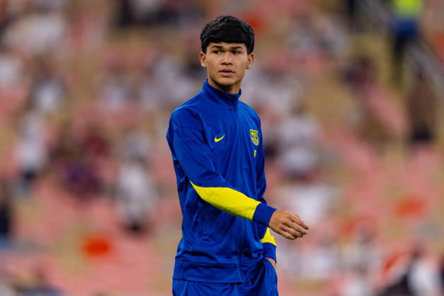 Dro Fernandez seen during Spanish Supercup Final game between teams of FC Barcelona, Barca and Real Madrid (Maciej Rogowski Ball Raw Images) Jeddah King Abdullah Sports City Saudi Arabia Copyright: xMaciejxRogowskix _ROG2608