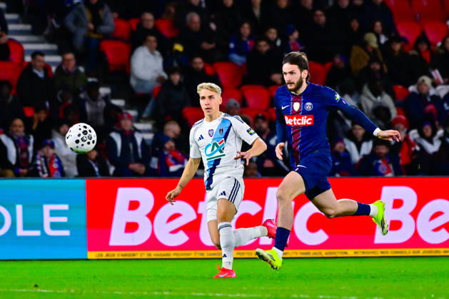 FOOTBALL : PSG vs PFC - Coupe de France - 12 01 2026 Khvicha Kvaratskhelia ( PSG ) during the French Cup match between Paris Saint Germain and Paris Football Club at Parc Des Princes on January 12 , 2026 in Paris, France. ( Photo by Federico Pestelini PsnewZ ) - ParisFrance Copyright: xFedericoxPestelinix