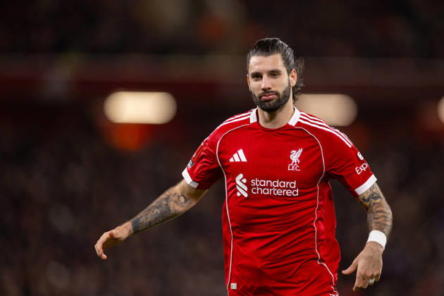 Football - FA Cup - 3rd Round - Liverpool FC v Barnsley FC LIVERPOOL, ENGLAND - Monday, January 12, 2026: Liverpool s goalscorer Dominik Szoboszlai during the FA Cup 3rd Round match between Liverpool FC and Barnsley FC at Anfield. (Photo by David Rawcliffe Propaganda) LIVERPOOL Anfield MERSEYSIDE ENGLAND  Copyright: xPropagandaxPhotoxAgencyx P2026-01-12-Liverpool_Barnsley-63