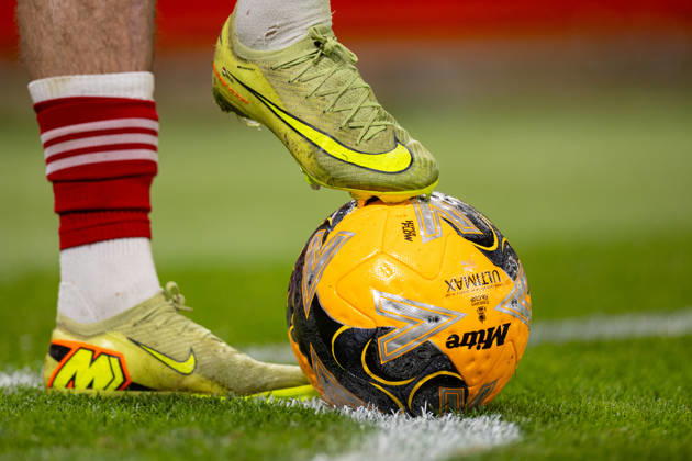 Football - FA Cup - 3rd Round - Liverpool FC v Barnsley FC LIVERPOOL, ENGLAND - Monday, January 12, 2026: The FA CUP Mitre s all-new Ultimax Pro match ball during the FA Cup 3rd Round match between Liverpool FC and Barnsley FC at Anfield. (Photo by David Rawcliffe Propaganda) LIVERPOOL Anfield MERSEYSIDE ENGLAND  Copyright: xPropagandaxPhotoxAgencyx P2026-01-12-Liverpool_Barnsley-64