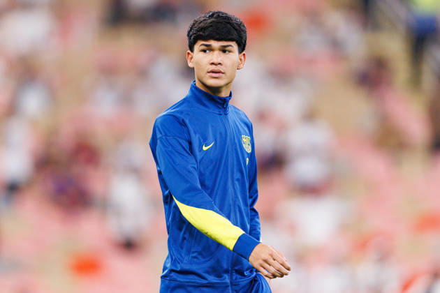 Dro Fernandez seen during Spanish Supercup Final game between teams of FC Barcelona, Barca and Real Madrid (Maciej Rogowski Ball Raw Images) Jeddah King Abdullah Sports City Saudi Arabia Copyright: xMaciejxRogowskix maciejrogowski_barcelona_realmadrid_2526-007