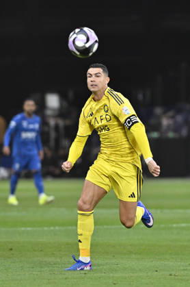 Al Hilal v Al Nassr - Saudi Pro League RIYADH, SAUDI ARABIA - JANUARY 12: Cristiano Ronaldo of Al Nassr in action during the Saudi Pro League match between Al Hilal and Al Nassr at Al Mamlakah Arena Stadium in Riyadh, Saudi Arabia, on January 12, 2026. Mohammed Saad Anadolu Riyadh Saudi Arabia. Editorial use only. Please get in touch for any other usage.  Copyright: x2026xAnadoluxMohammedxSaadx