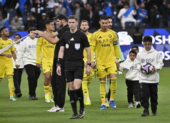 Al Hilal v Al Nassr - Saudi Pro League RIYADH, SAUDI ARABIA - JANUARY 12: Cristiano Ronaldo of Al Nassr before the Saudi Pro League match between Al Hilal and Al Nassr at Al Mamlakah Arena Stadium in Riyadh, Saudi Arabia, on January 12, 2026. Mohammed Saad Anadolu Riyadh Saudi Arabia. Editorial use only. Please get in touch for any other usage.  Copyright: x2026xAnadoluxMohammedxSaadx