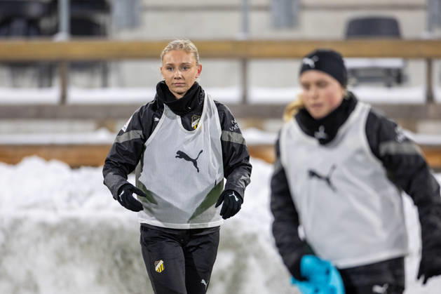 260112 Häckens Tilde Karlsson during a training session on January 12, 2026 in Gothenburg Copyright: NICKLASxELMRIN BB260112NE049