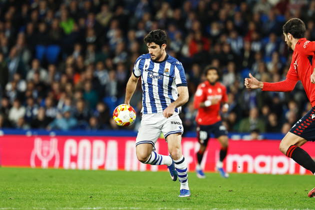 Goncalo Guedes (Sociedad), JANUARY 13, 2026 - Football Soccer : Spanish Copa del Rey Mapfre 4th round match between Real Sociedad - CA Osasuna at the Estadio de Anoeta in San Sebastian, Spain. Noxthirdxpartyxsales aflo_316025364