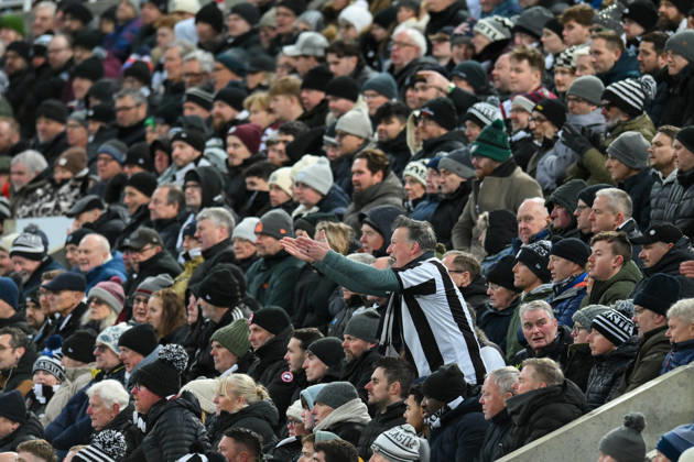 Newcastle United v Manchester City - Carabao Cup Semi Final First Leg Newcastle United fans attend the Carabao Cup Semi Final First Leg match between Newcastle United and Manchester City at St. James s Park in Newcastle, on January 13, 2026. Newcastle Tyne and Wear United Kingdom Copyright: xMIxNewsx originalFilename:fletcher-newcastl260113_npLCo