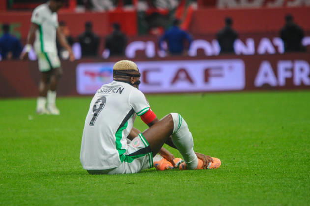 RABAT, MOROCCO - JANUARY 14: Nigeria and Morocco during the Africa Cup of Nations (AFCON) match between Nigeria and Morocco at Prince Moulay El Hassan Stadium on January 14th in Rabat, Morocco. Photo by Segun Ogunfeyitimi Copyright: xshengolpixsx