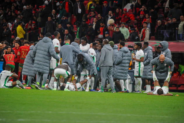 RABAT, MOROCCO - JANUARY 14: Nigeria and Morocco during the Africa Cup of Nations (AFCON) match between Nigeria and Morocco at Prince Moulay El Hassan Stadium on January 14th in Rabat, Morocco. Photo by Segun Ogunfeyitimi Copyright: xshengolpixsx