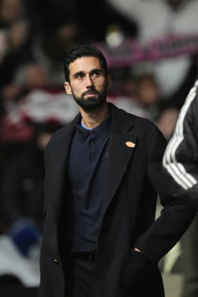 Albacete Balompie v Real Madrid - Copa del Rey ALBACETE, SPAIN - JANUARY 14: Alvaro Arbeloa head coach of Real Madrid prior the Copa del Rey round of 16 match between Albacete Balompie and Real Madrid at Estadio Carlos Belmonte on January 14, 2026 in Albacete, Spain. Jose Hernandez Anadolu Albacete Spain. Editorial use only. Please get in touch for any other usage. Copyright: x2026xAnadoluxJosexHernandezx