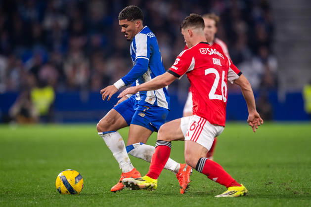FC Porto v SL Benfica - Taca de Portugal William Gomes from FC Porto is seen in action during the Portuguese Cup quarter-final match between FC Porto and SL Benfica at Estadio do Dragao in Porto, Portugal, on January 14, 2026. Porto Porto Portugal  Copyright: xMiguelxLemosx originalFilename:lemos-fcportox260114_npxAF
