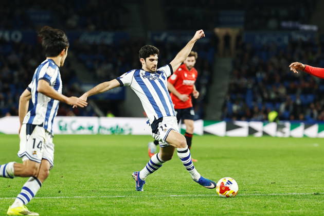 Goncalo Guedes (Sociedad), JANUARY 13, 2026 - Football Soccer : Spanish Copa del Rey Mapfre 4th round match between Real Sociedad - CA Osasuna at the Estadio de Anoeta in San Sebastian, Spain. Noxthirdxpartyxsales aflo_316174130