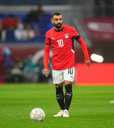Mohamed Salah Mahrous Ghaly Egypt controls the ball during the Africa Cup Of Nations match between Senegal and Egypt at Tangier Stadium on January 14, 2026 in Tangier, Morocco Photo by Thor Wegner DeFodi Images