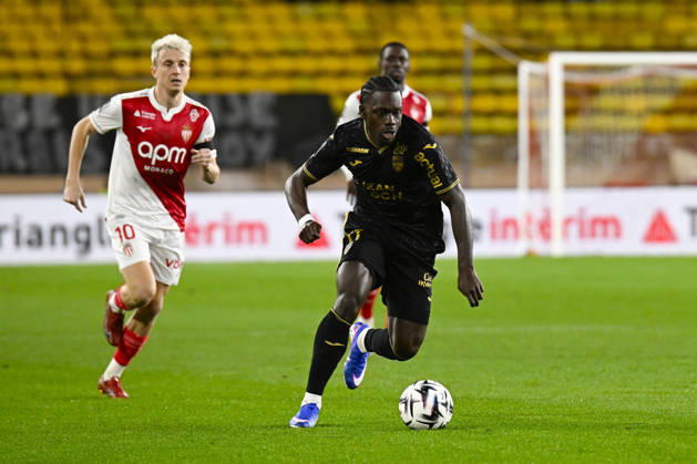 FOOTBALL : AS Monaco VS FC Lorient - Ligue 1 McDonald s - 16 01 2026 Jean-Victor Makengo (FC Lorient) - Ligue 1 McDonald™s match between AS Monaco and FC Lorient on January 16, 2026 at the Louis II Stadium in Monaco. MonacoMonaco  Copyright: xWilliamxCannarellax