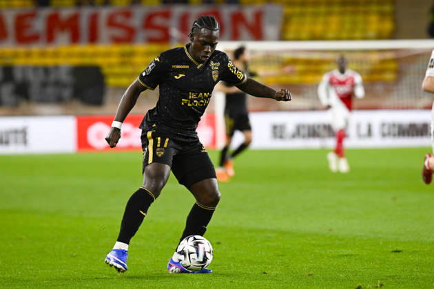 FOOTBALL : AS Monaco VS FC Lorient - Ligue 1 McDonald s - 16 01 2026 Jean-Victor Makengo (FC Lorient) - Ligue 1 McDonald™s match between AS Monaco and FC Lorient on January 16, 2026 at the Louis II Stadium in Monaco. MonacoMonaco  Copyright: xWilliamxCannarellax