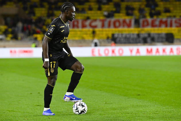 FOOTBALL : AS Monaco VS FC Lorient - Ligue 1 McDonald s - 16 01 2026 Jean-Victor Makengo (FC Lorient) - Ligue 1 McDonald™s match between AS Monaco and FC Lorient on January 16, 2026 at the Louis II Stadium in Monaco. MonacoMonaco  Copyright: xWilliamxCannarellax