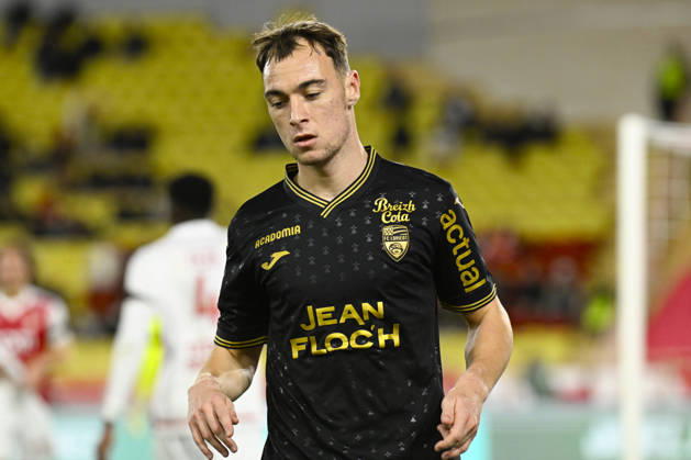 FOOTBALL : AS Monaco VS FC Lorient - Ligue 1 McDonald s - 16 01 2026 Pablo Pagis (FC Lorient) - Ligue 1 McDonald™s match between AS Monaco and FC Lorient on January 16, 2026 at the Louis II Stadium in Monaco. MonacoMonaco  Copyright: xWilliamxCannarellax