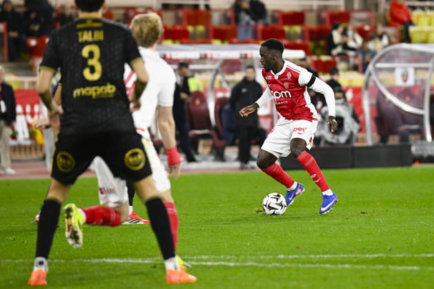 FOOTBALL : AS Monaco VS FC Lorient - Ligue 1 McDonald s - 16 01 2026 Jordan Teze (ASM) - Ligue 1 McDonald™s match between AS Monaco and FC Lorient on January 16, 2026 at the Louis II Stadium in Monaco. MonacoMonaco  Copyright: xWilliamxCannarellax