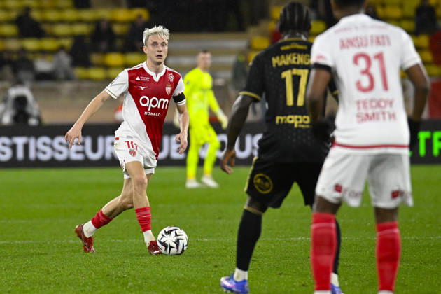 FOOTBALL : AS Monaco VS FC Lorient - Ligue 1 McDonald s - 16 01 2026 Aleksandr Golovin (ASM) - Ligue 1 McDonald™s match between AS Monaco and FC Lorient on January 16, 2026 at the Louis II Stadium in Monaco. MonacoMonaco  Copyright: xWilliamxCannarellax